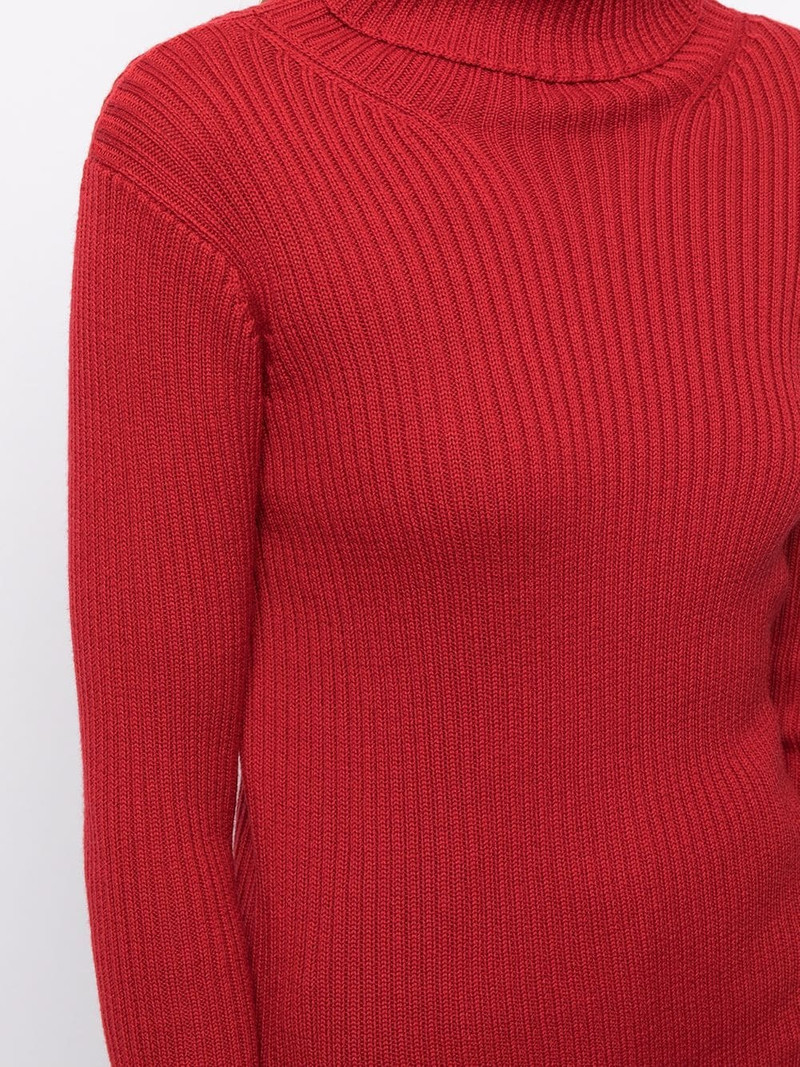 fringed ribbed jumper 5