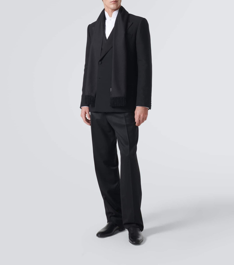 Loro Piana Double-breasted wool and silk suit outlook