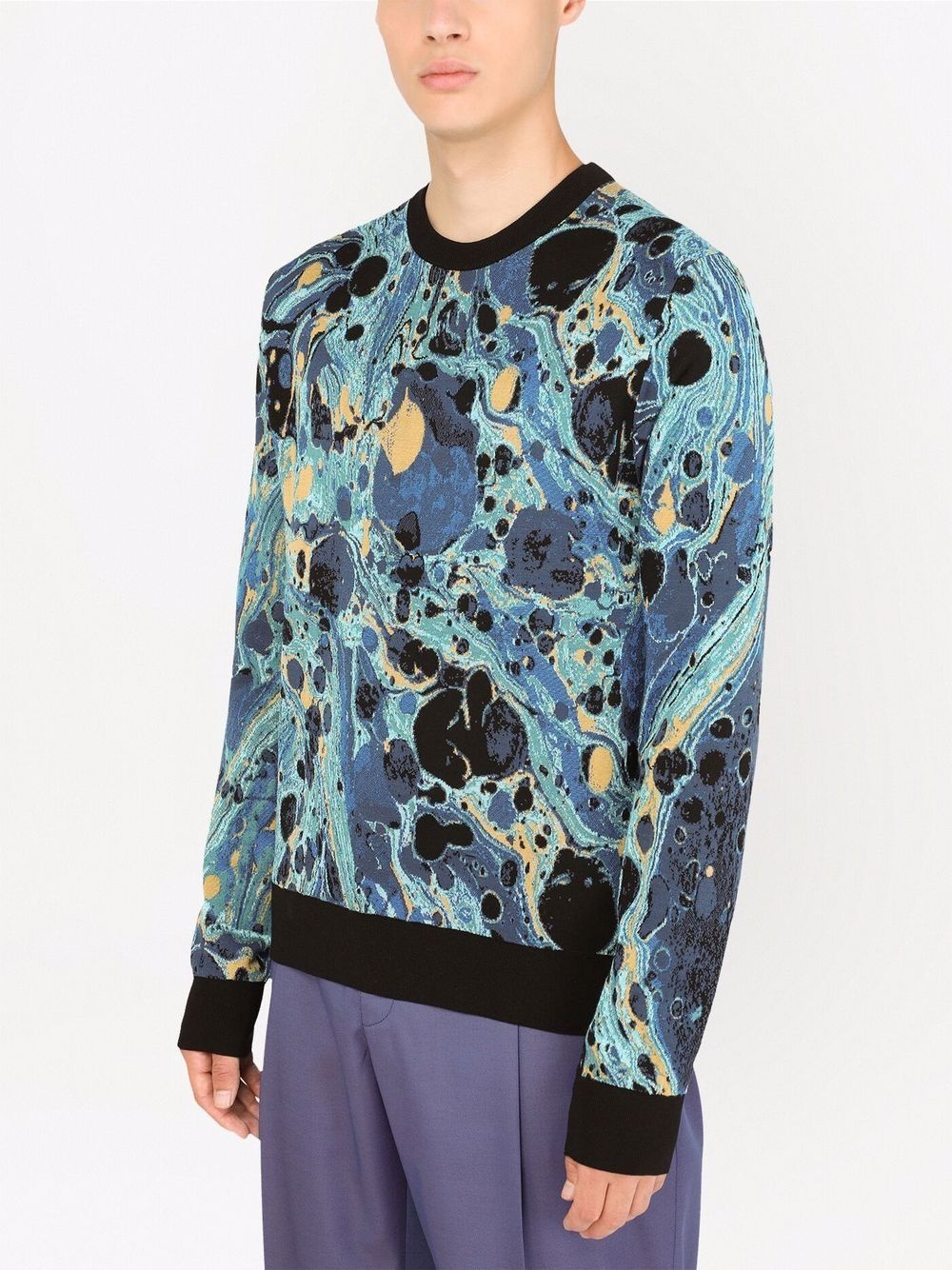 graphic-print crewneck sweatshirt - 5