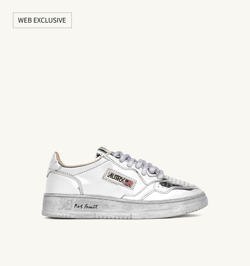 MEN'S 'ROB PRUITT' MIRROR-FINISH MEDALIST LOW SNEAKERS 1