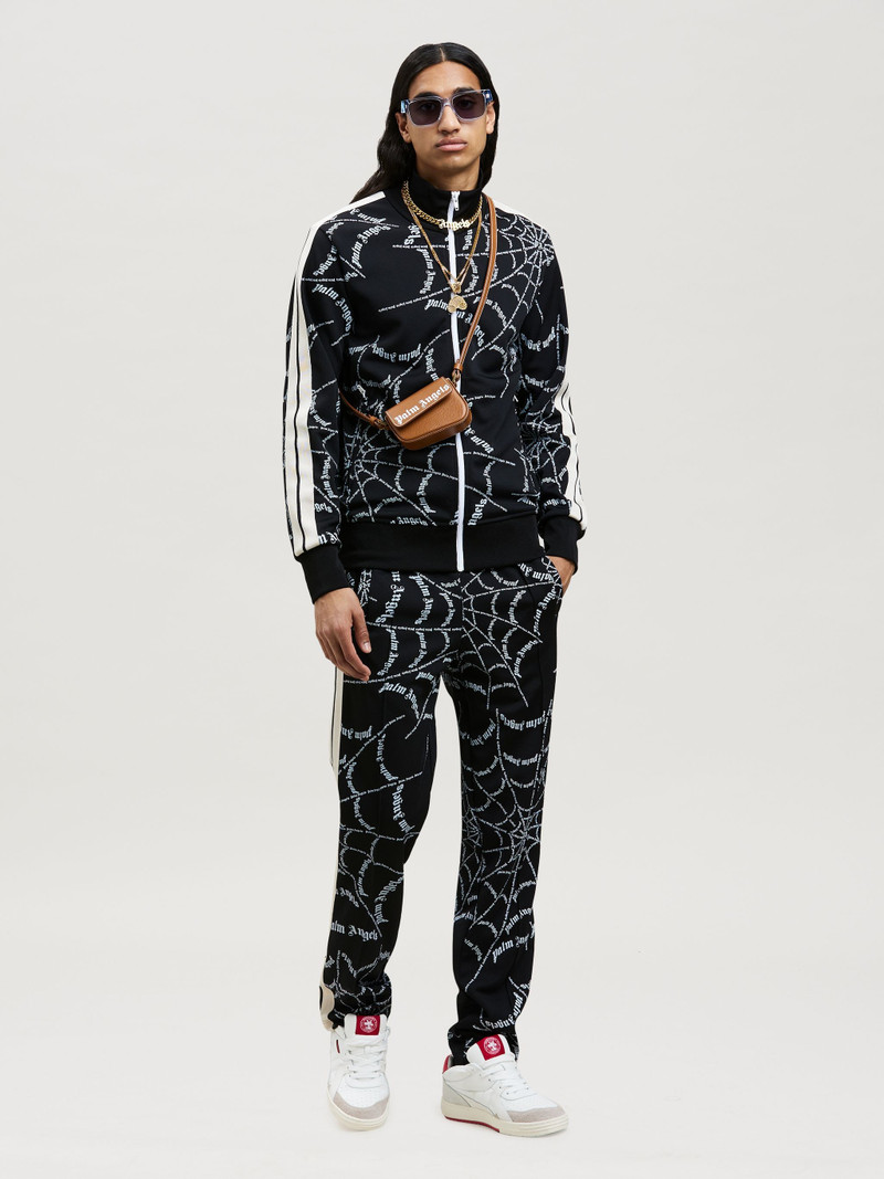 Palm Angels SPIDER WEB CLASSIC TRACK JACKET outlook