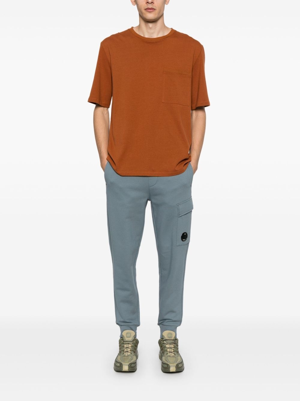 Lens-detailed sweatpants - 2