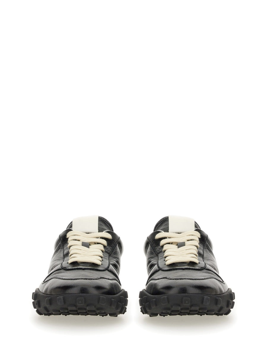 Jil Sander Men Low Leather Sneaker - 5