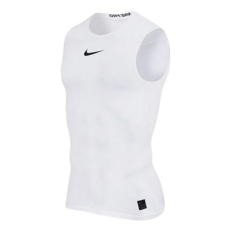 Men's Nike Solid Color Logo Sports Training Gym Vest White DD1638-100 - 1