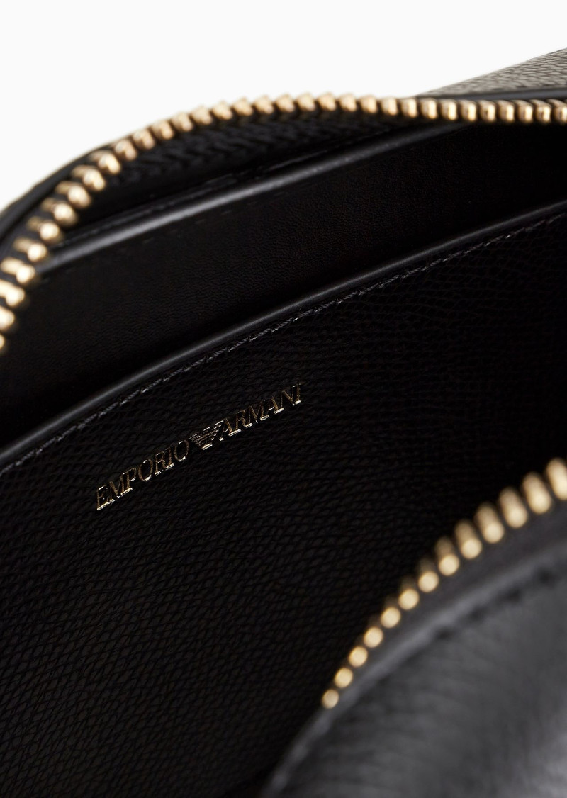 Palmellato leather-finish camera case with shoulder strap 4