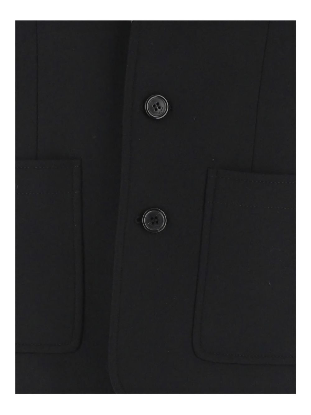 logo-embroidered single-breasted blazer - 3