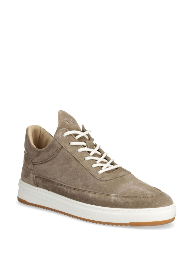 Filling Pieces suede low-top sneakers outlook