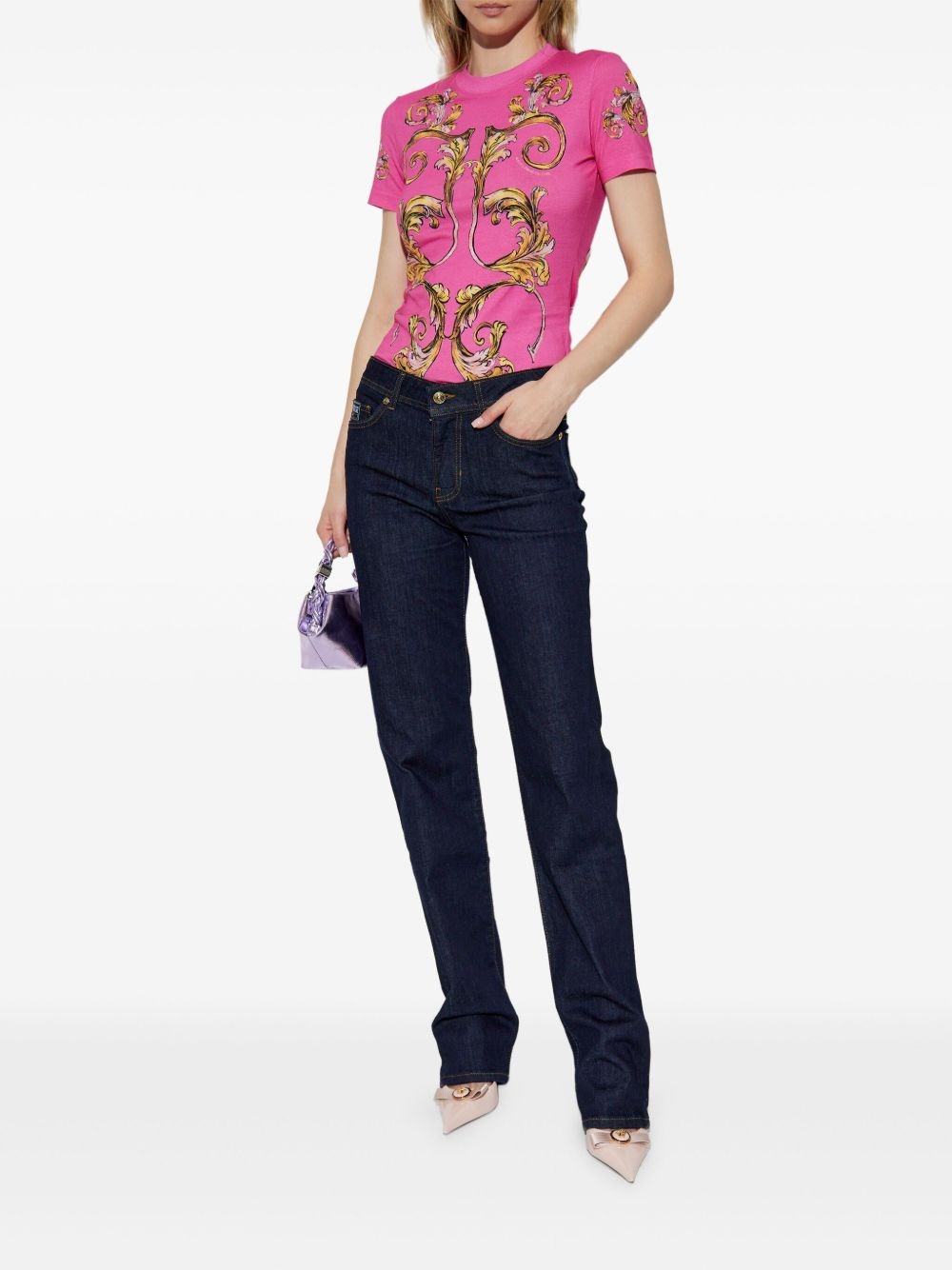 straight-leg jeans - 2