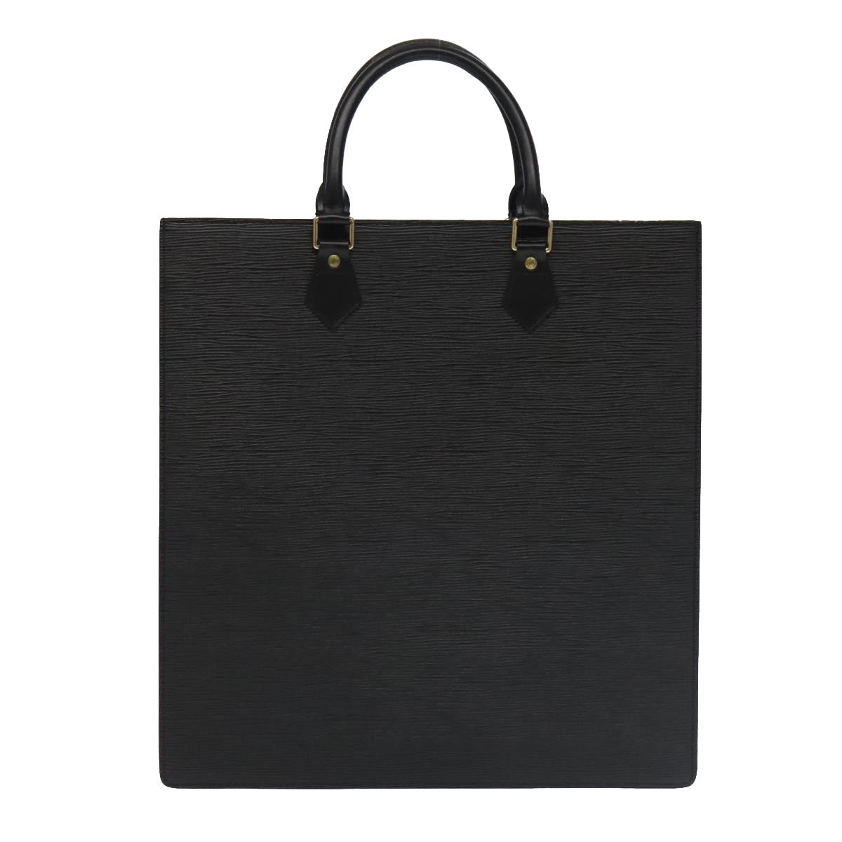 LOUIS VUITTON Epi Sac Plat Hand Bag Black M59082 - 2