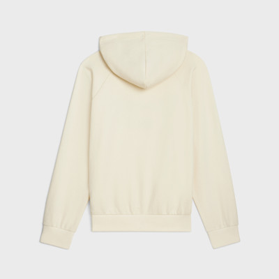 CELINE Celine paris 70'S HOODIE in cotton and cashmere outlook