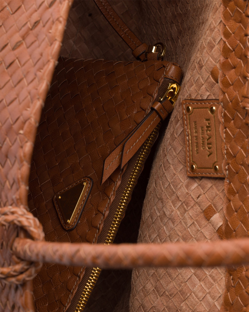 Large leather tote bag 5