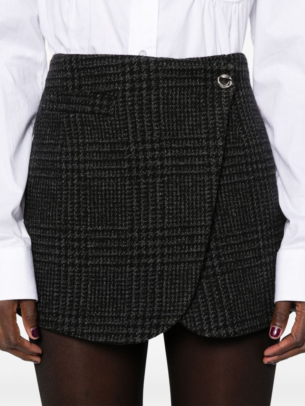 Prince of Wales mini skirt - 5