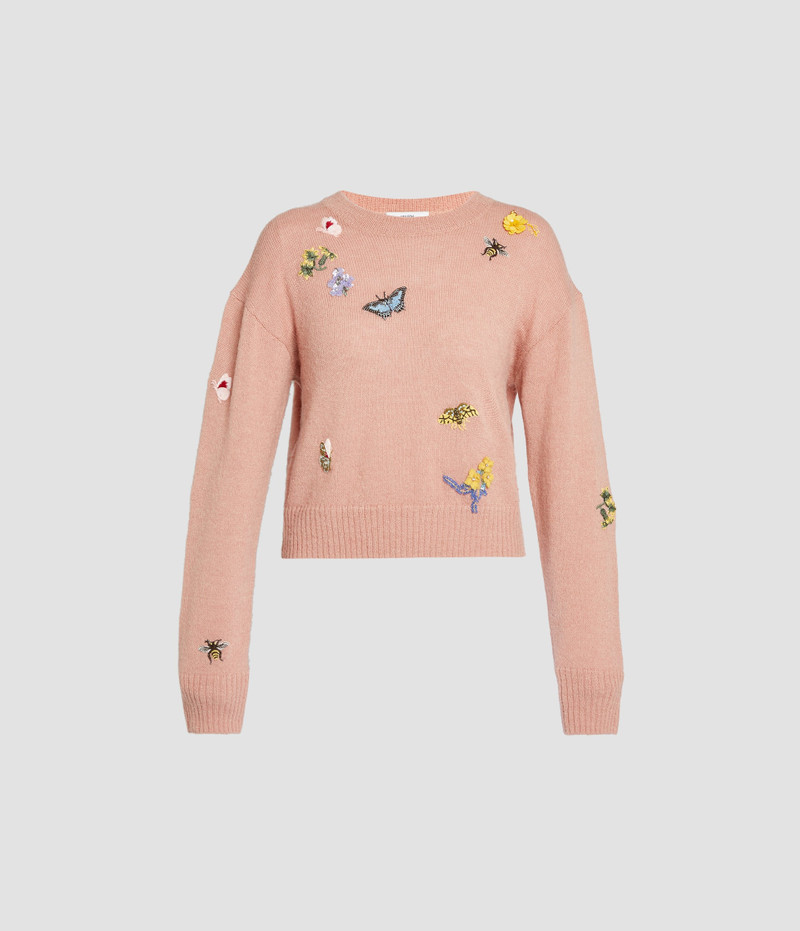EMBELLISHED CREW NECK JUMPER 1