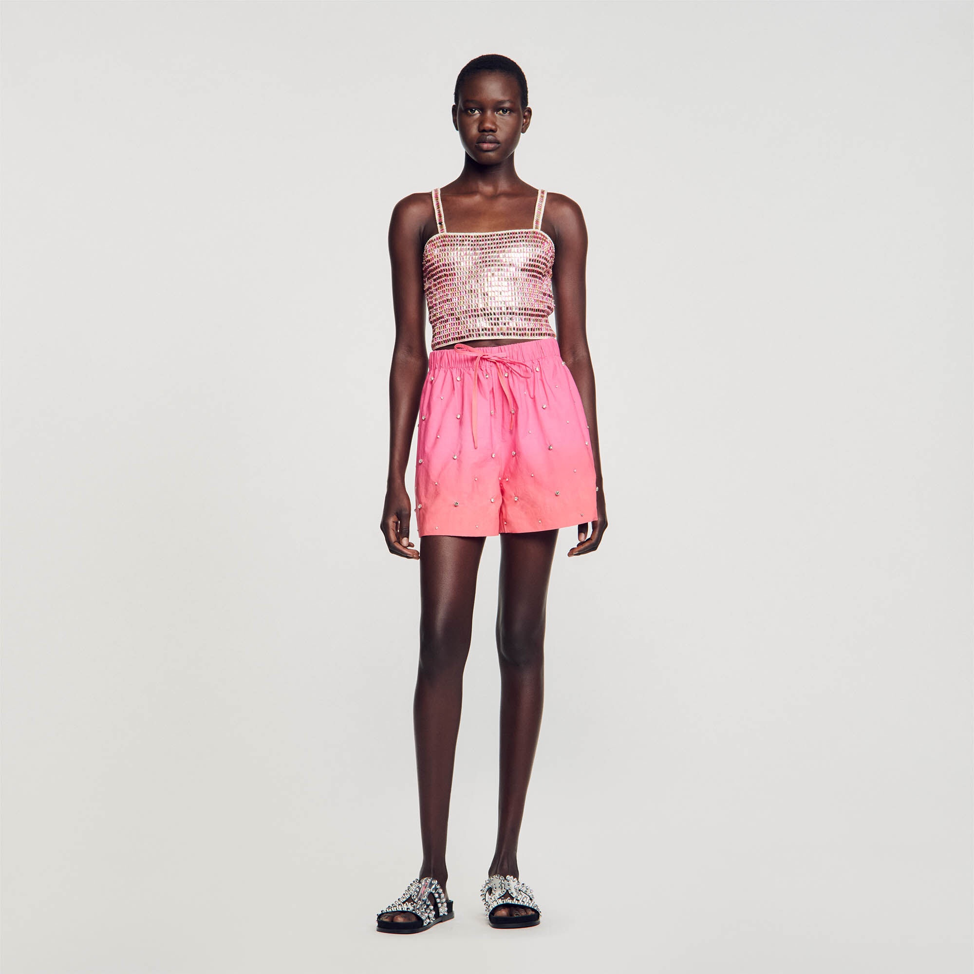 RHINESTONE SHORTS - 3