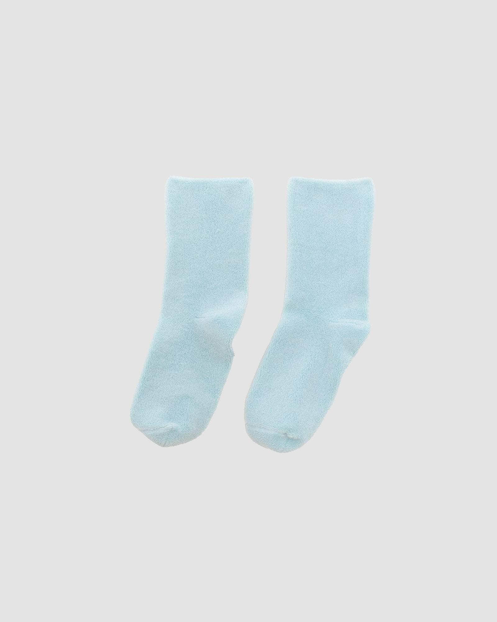 Buckle Overankle Socks - Textured Organic Cotton - 3