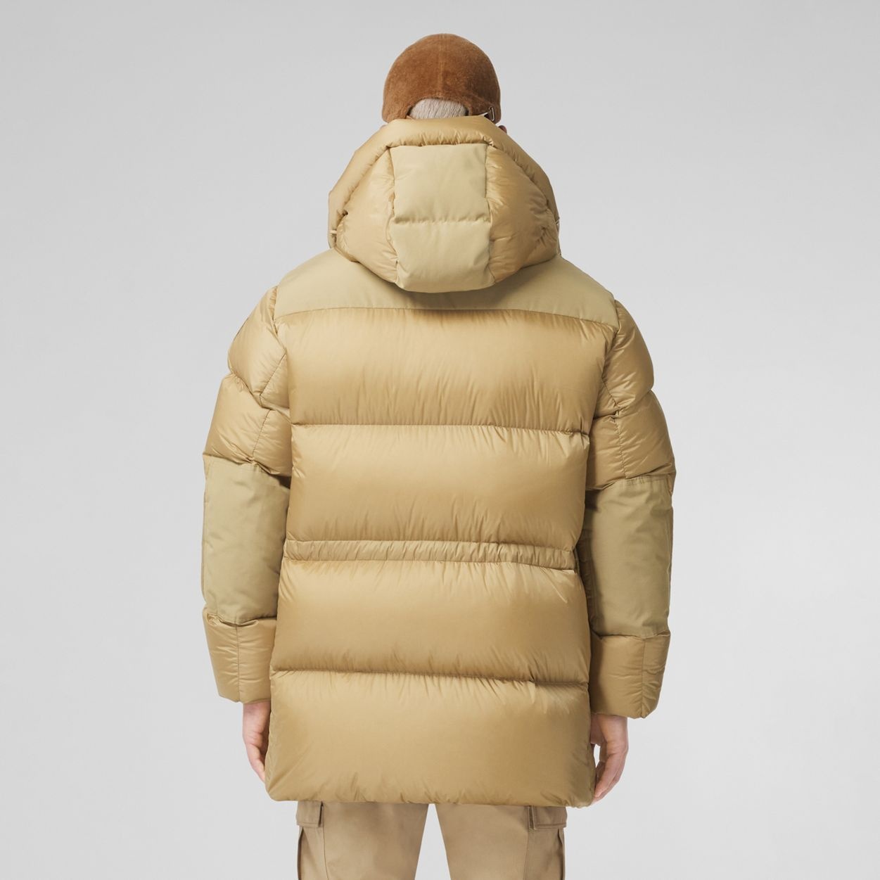 Logo Appliqué Nylon Puffer Coat - 3