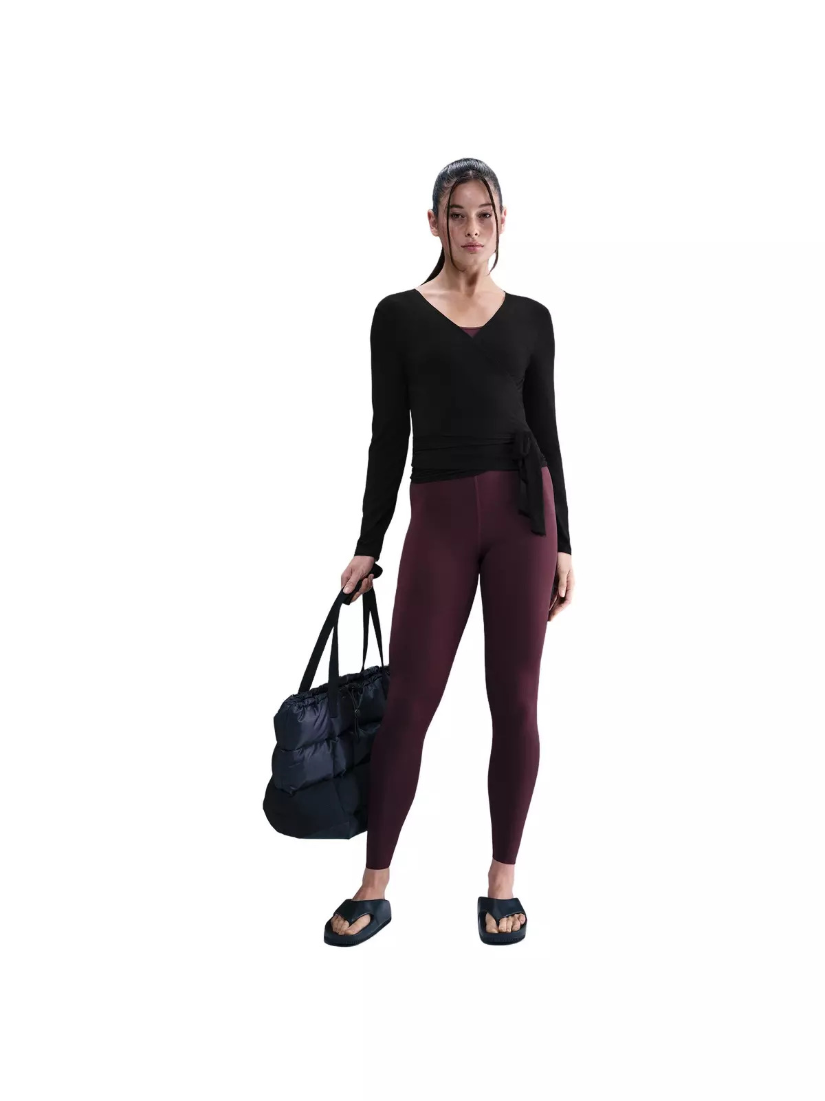 Women's One Relaxed Dri-FIT Top -Black - 4