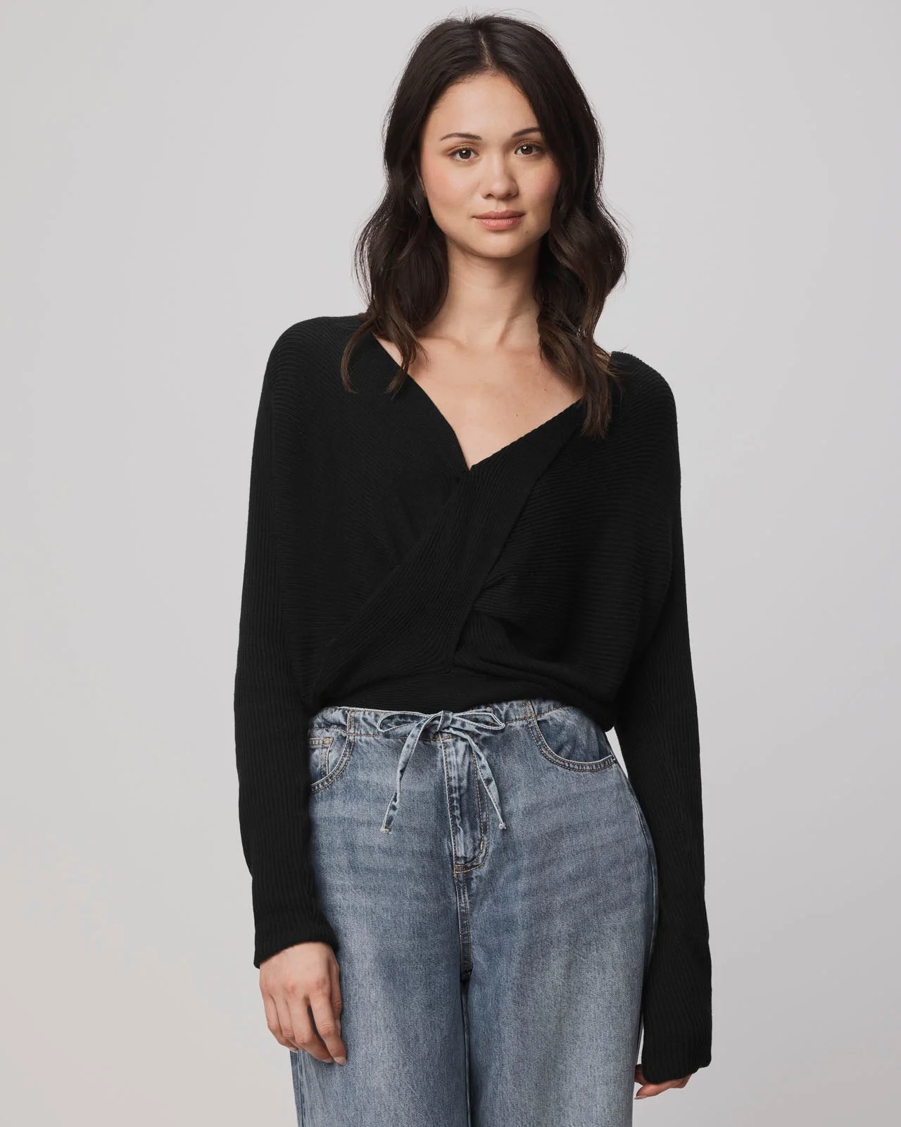 Loopknit LYR Surplice Sweater - 1