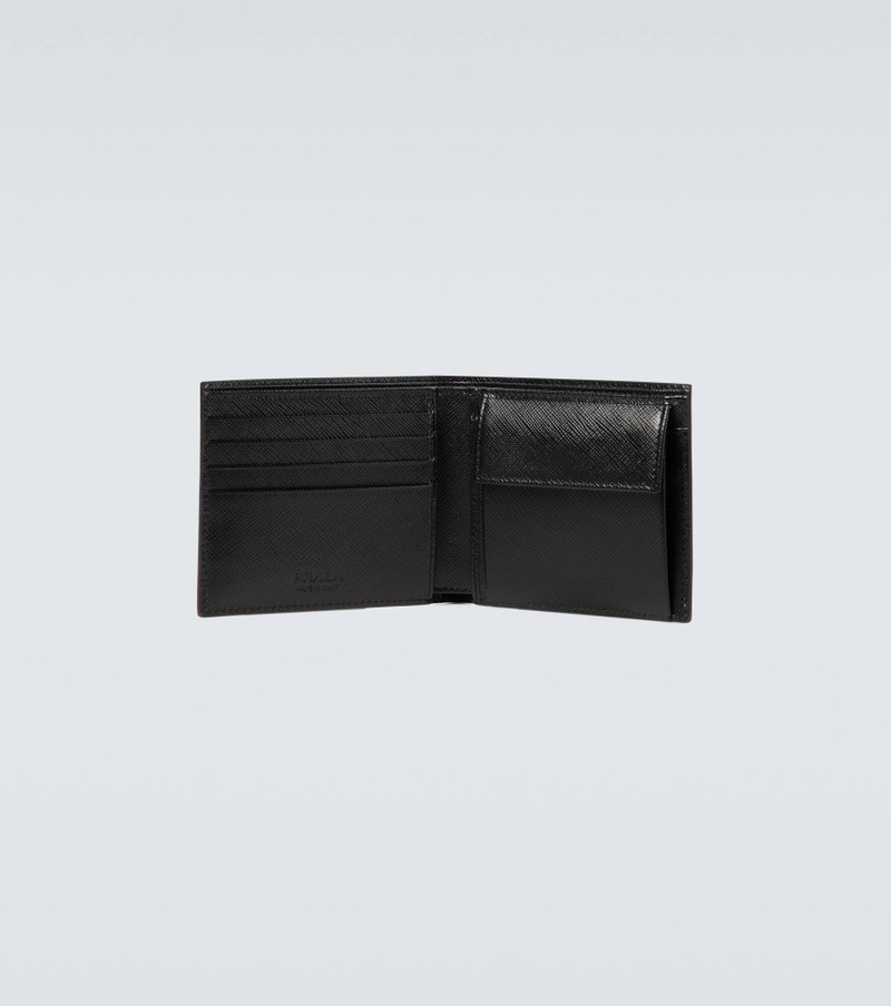 Prada Saffiano leather billfold wallet outlook