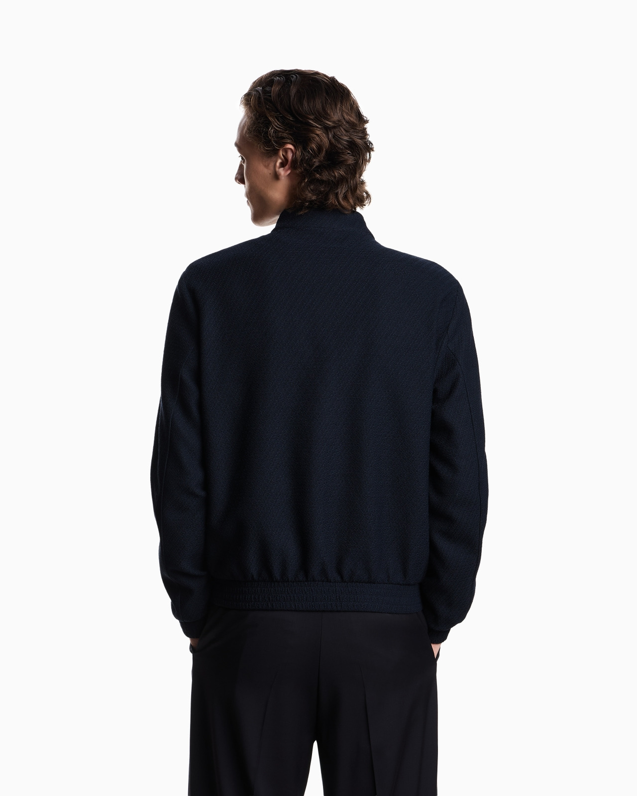 ICON WOOL-BLEND BOUCLÉ JERSEY BLOUSON - 3