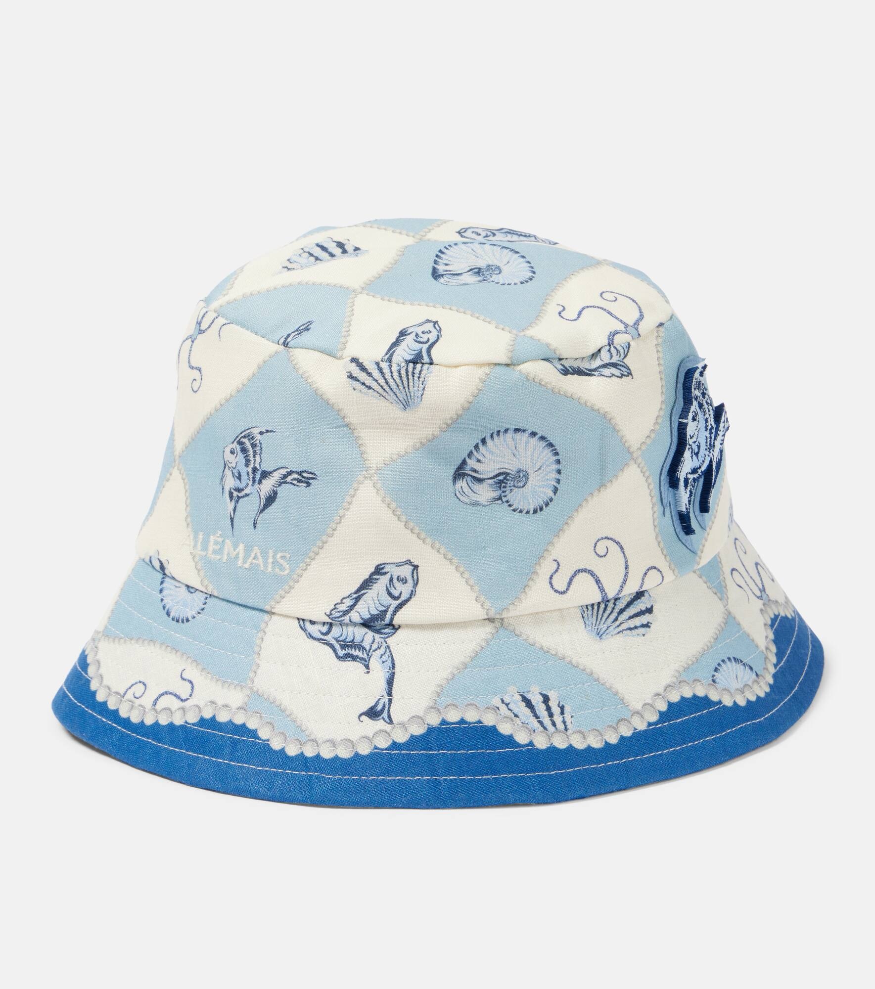 Pia linen bucket hat - 4