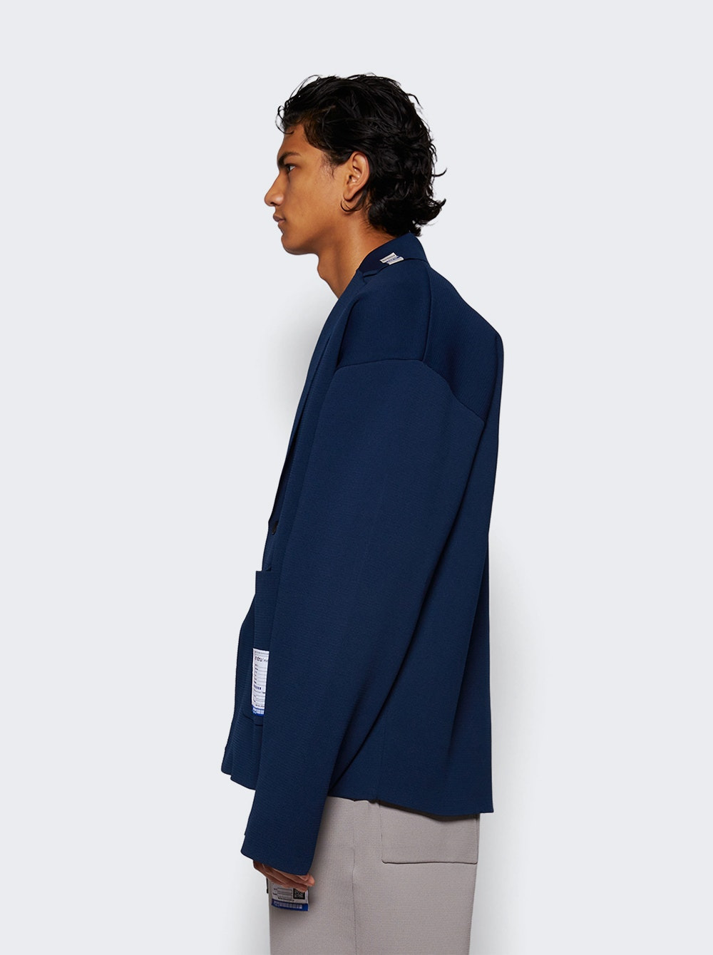 Milan Rib Jacket Navy - 4