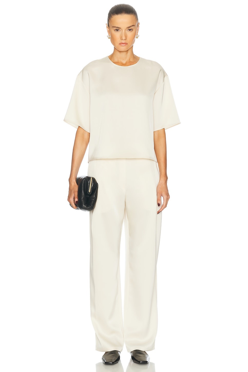 Barb Pleated High Waist Pant - 5