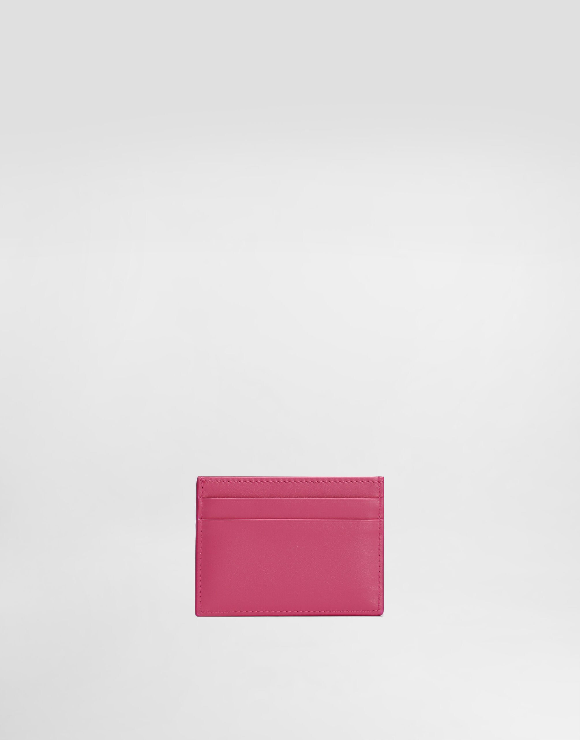 Calfskin card holder with DG Logo - 3