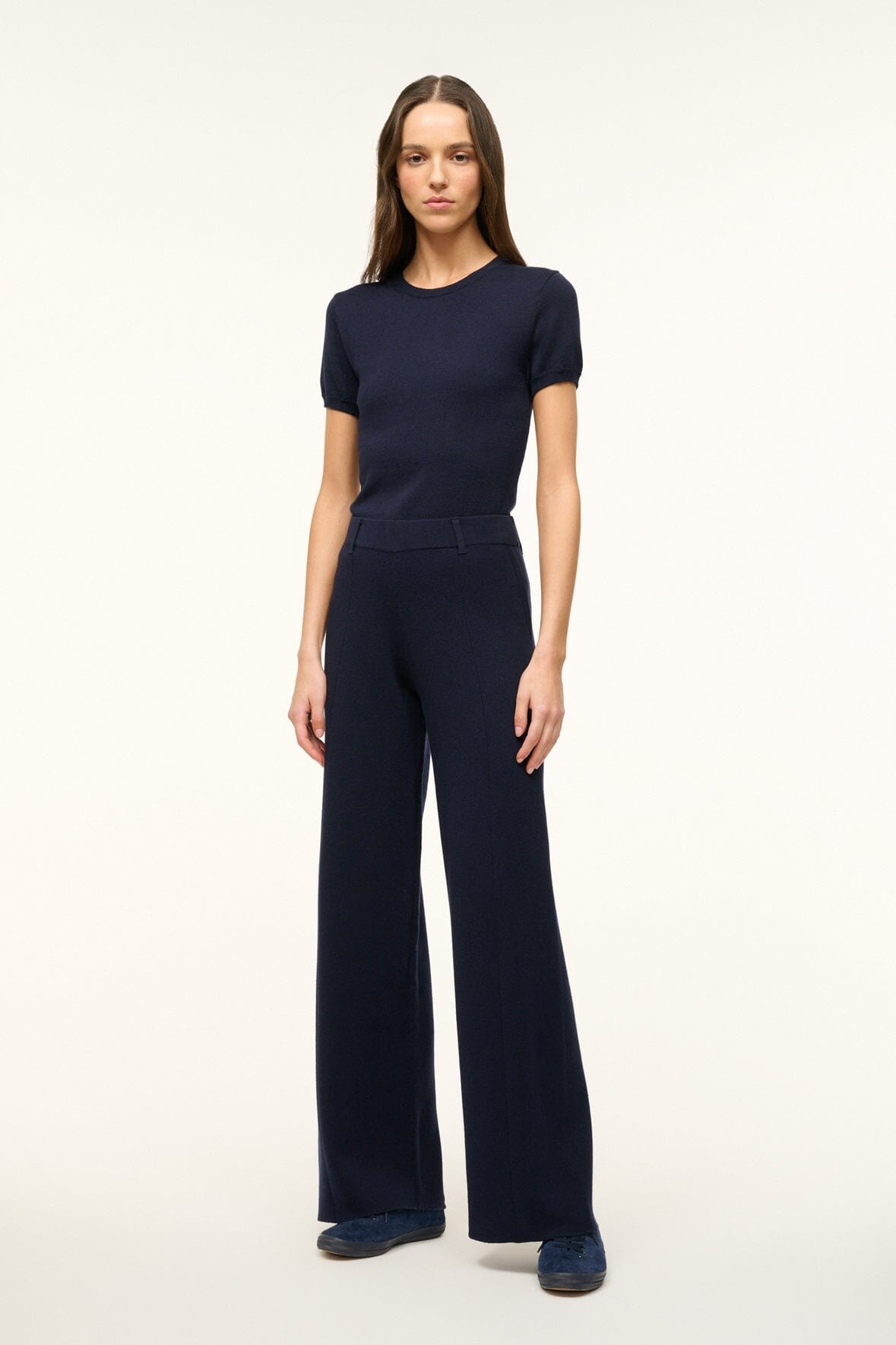 STAUD JET SET PANT NAVY - 2