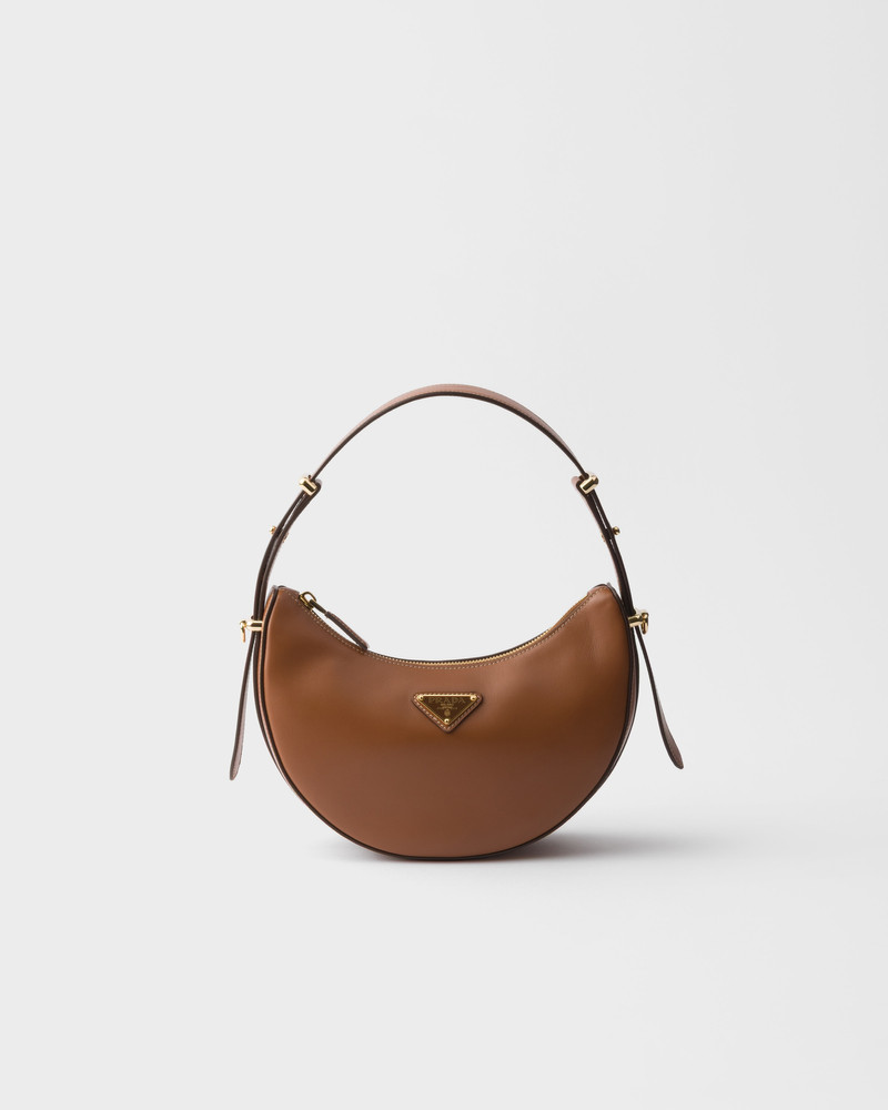 Prada Arqué mini leather shoulder bag 1