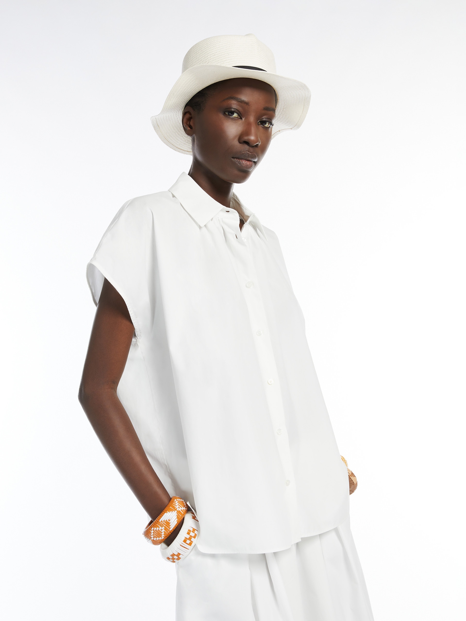 VALLO Loose-fitting cotton shirt - 5
