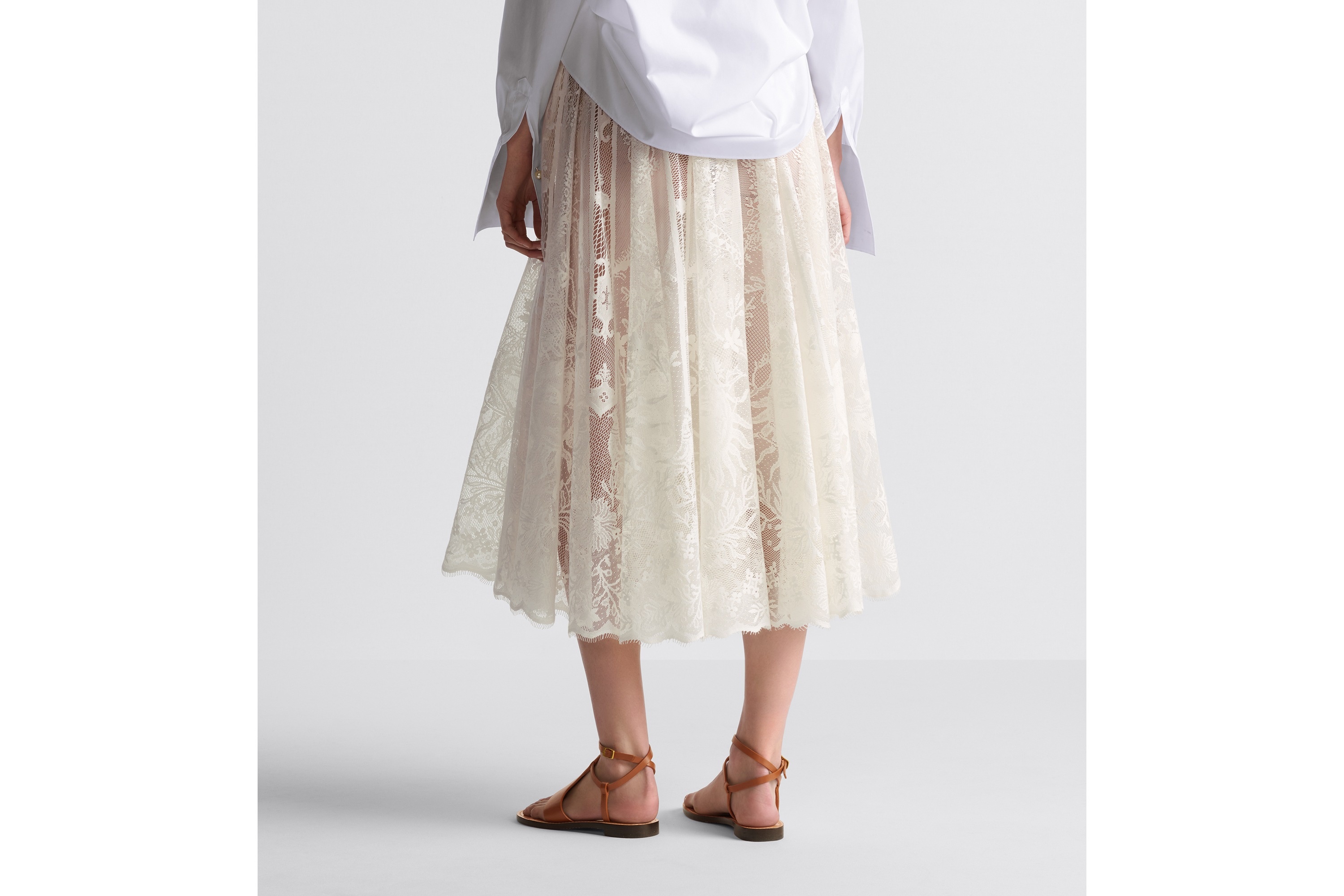 Dioriviera Flared Mid-Length Skirt - 5