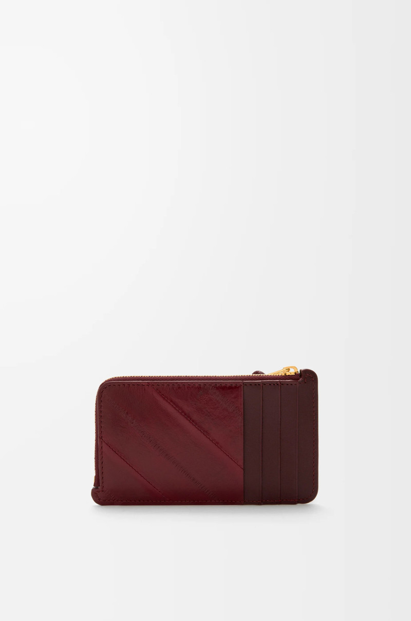 Knot coin cardholder in eel 3