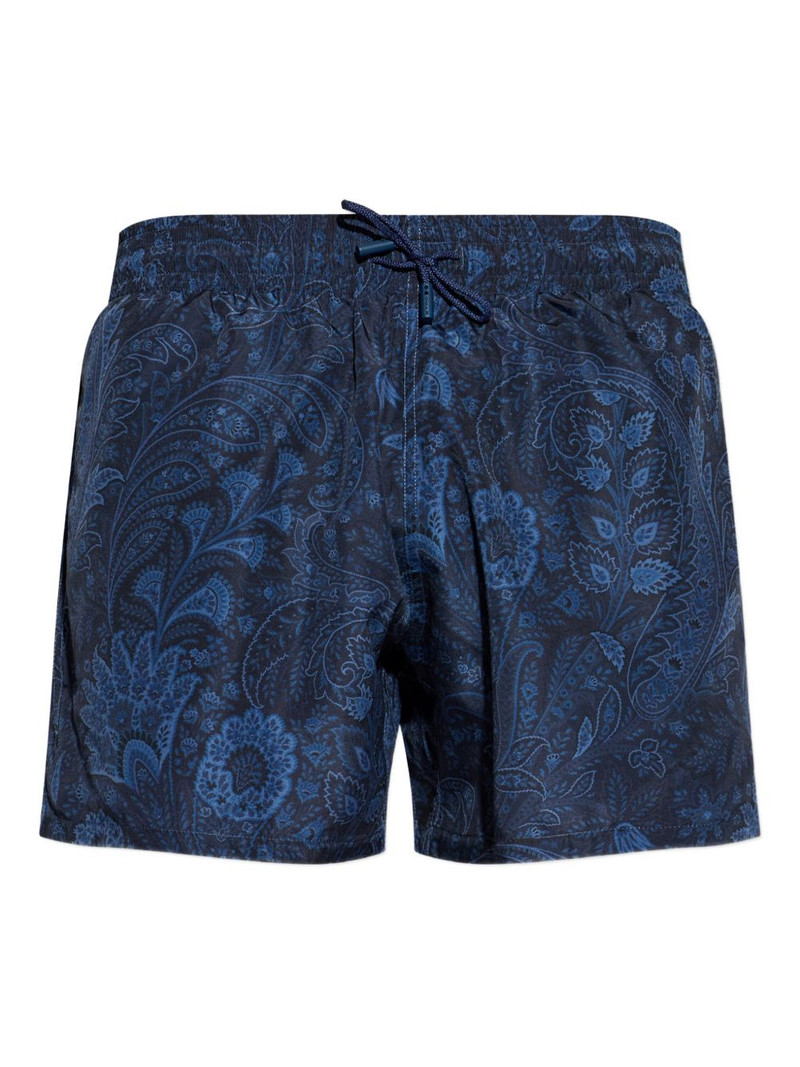 paisley-print swim shorts 1