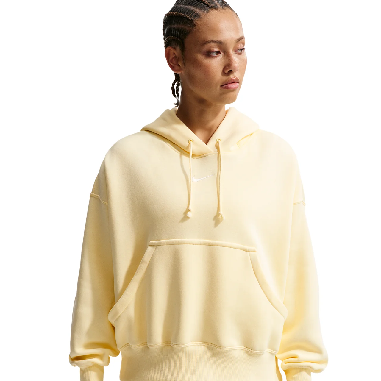 Nike Womens Nike PHNX Fleece OS Pullover Hoodie - 1
