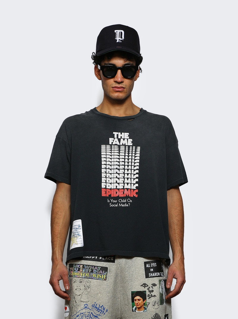 Paly Fame Epidemic Tee Black outlook