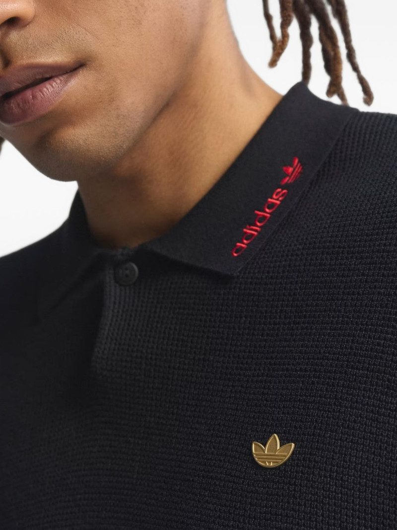 embroidered-logo polo shirt 3