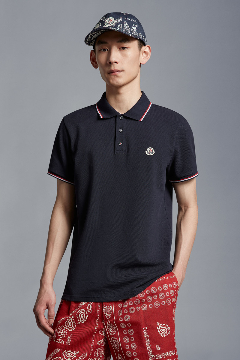 Moncler Logo Patch Polo Shirt outlook