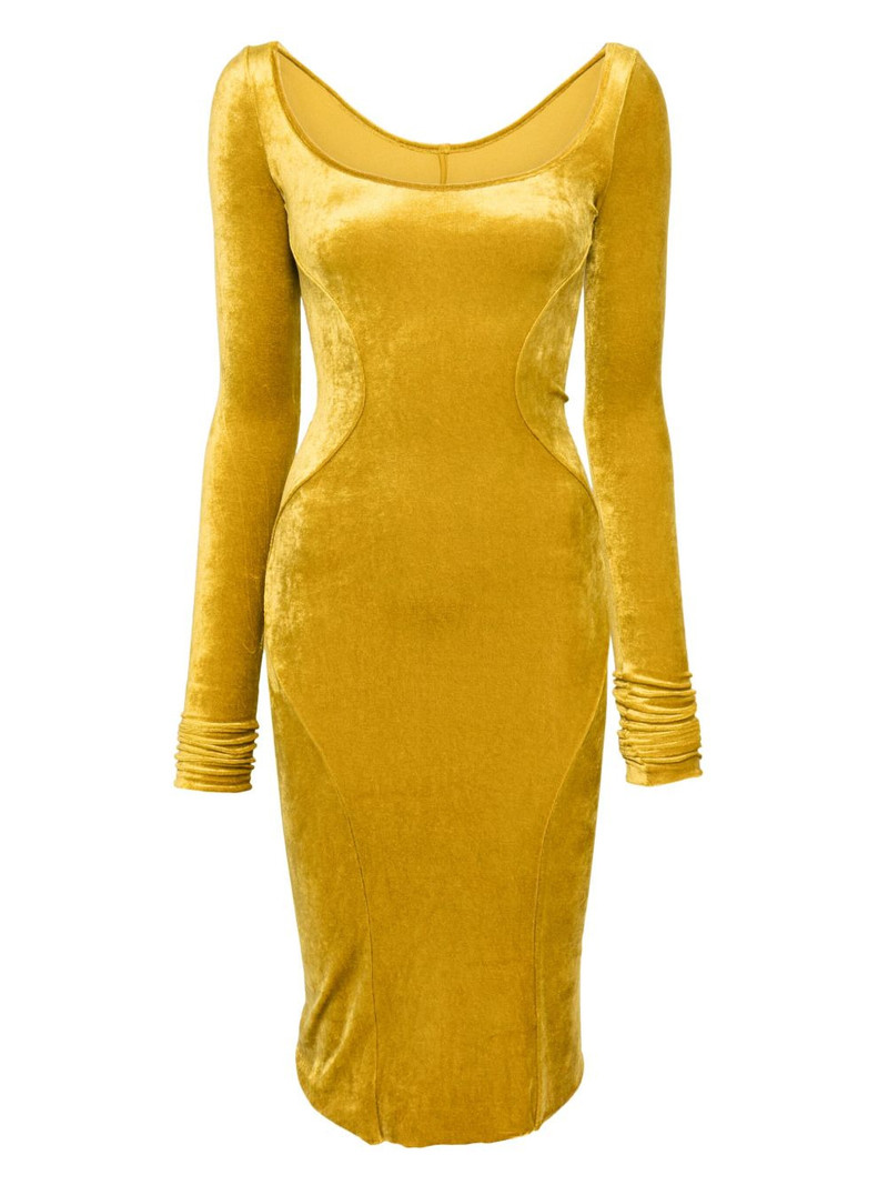 velour dress 1