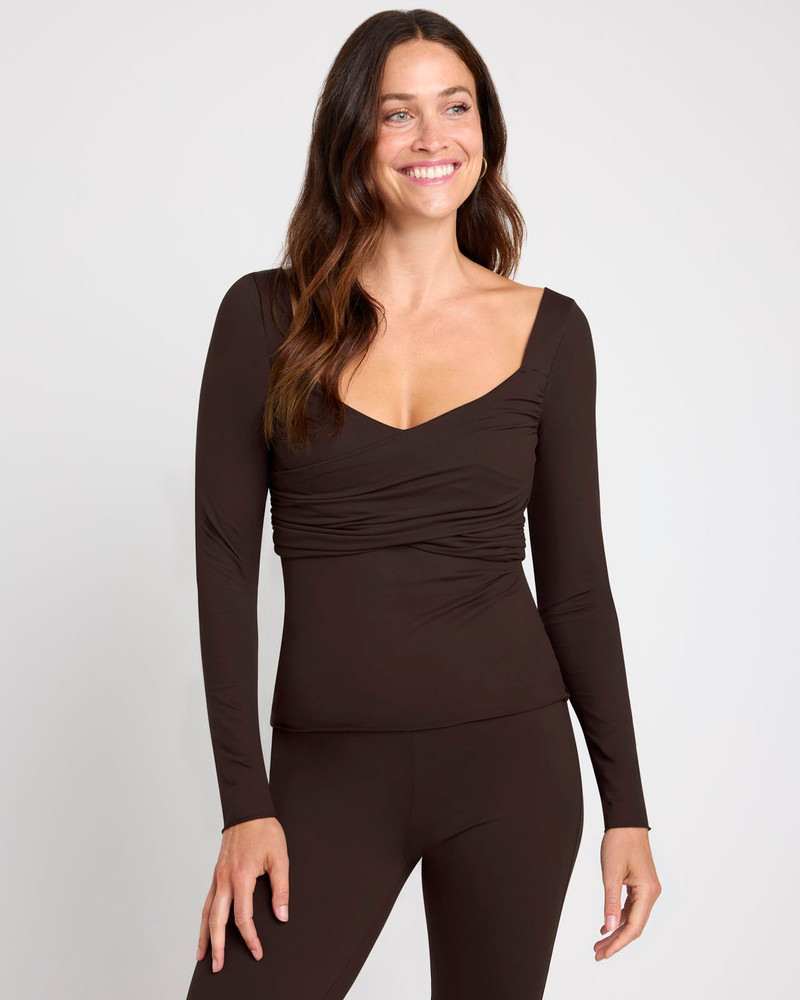 Stretch Nylon LYR Twist Top 3