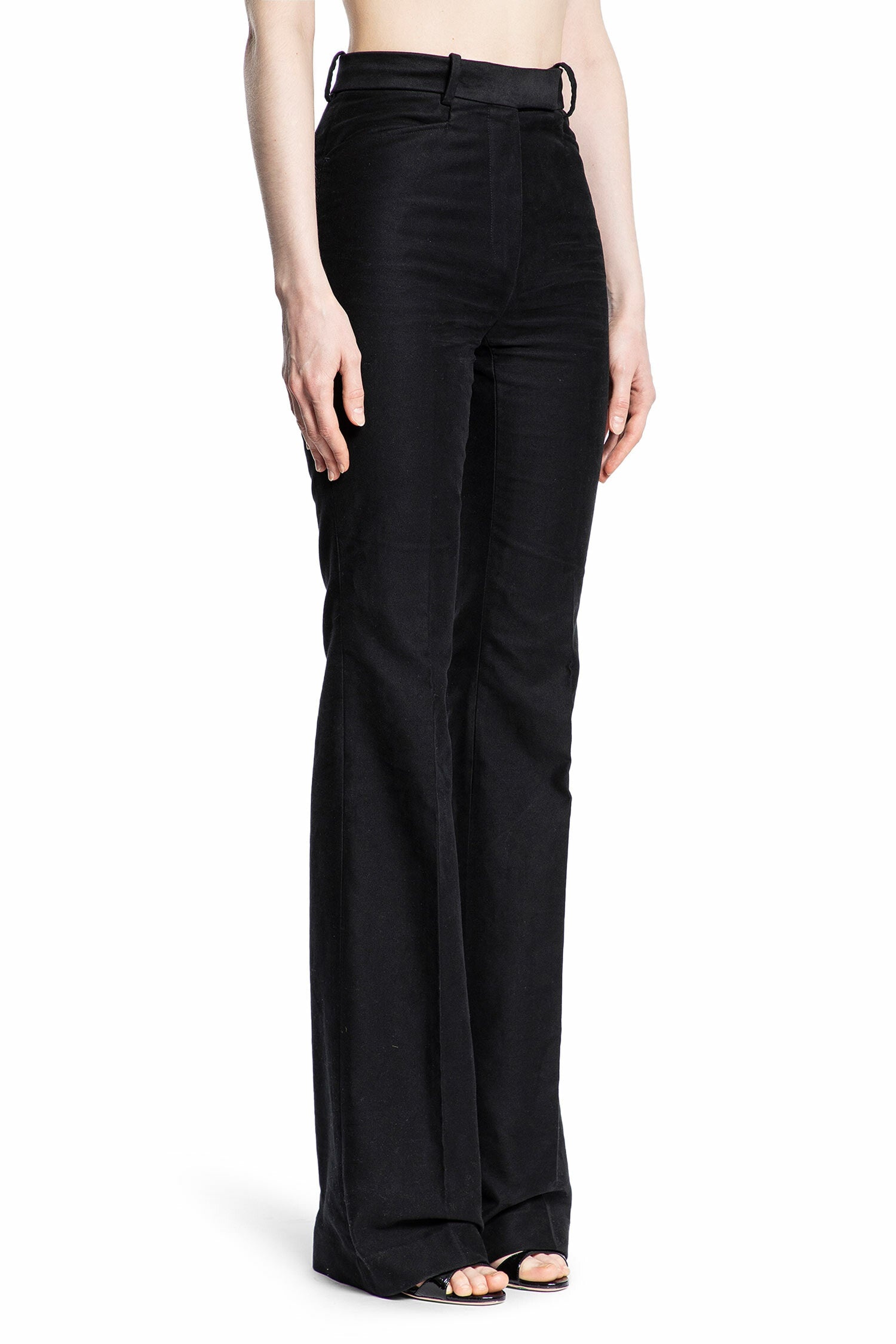 Cotton-Tailored-Wide-Leg-Pants - 2