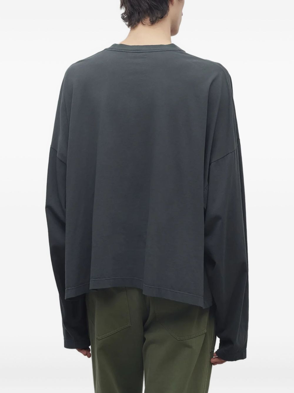 Haru long-sleeve crew-neck top - 4