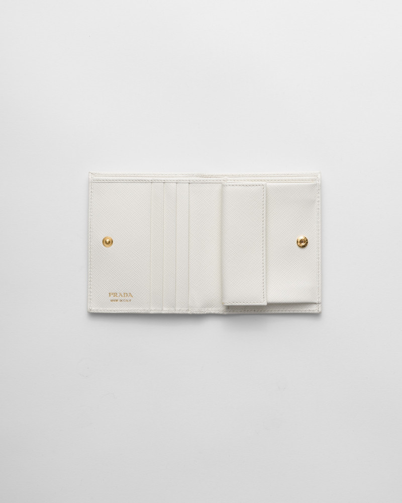 Prada Small Saffiano Leather Wallet outlook