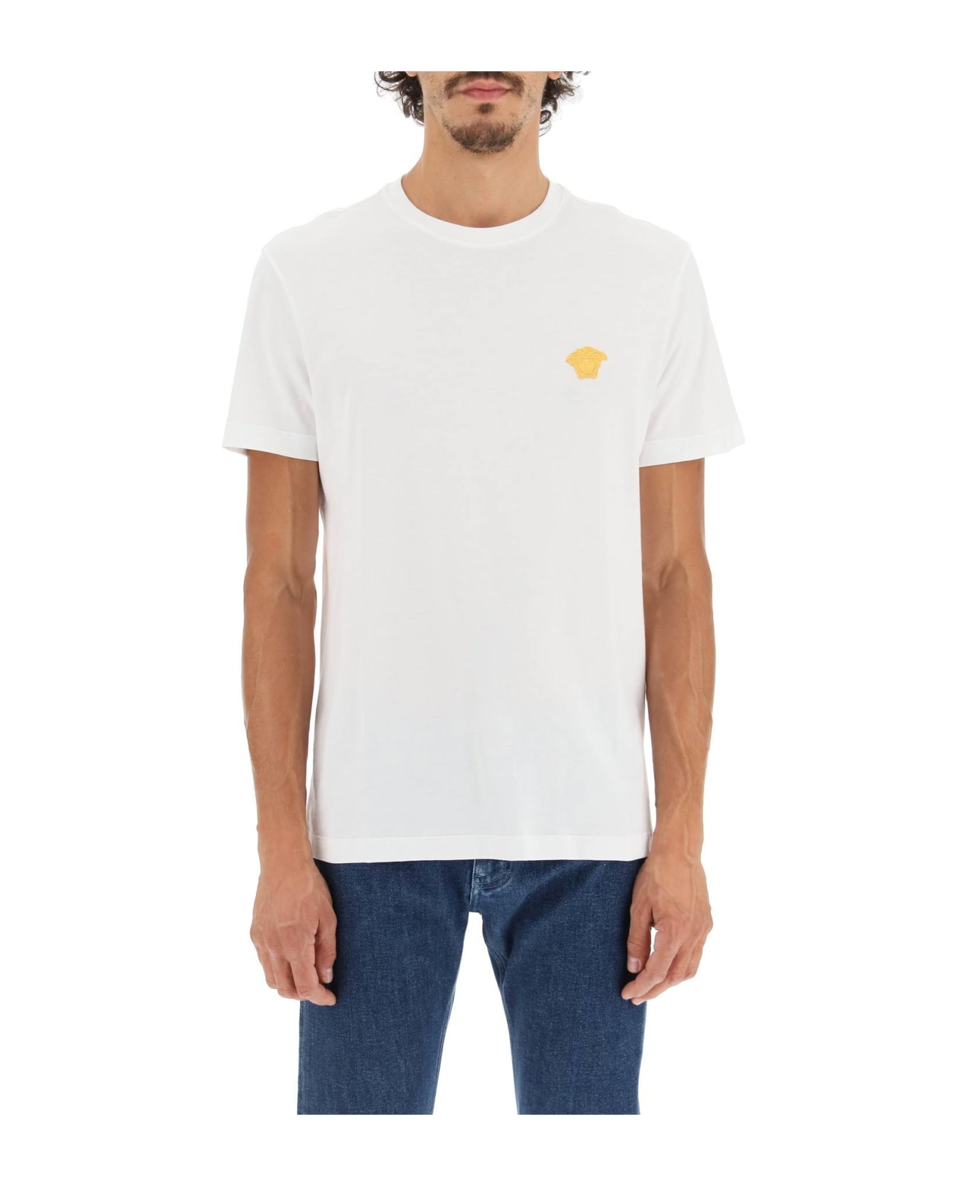 Medusa Embroidered T-shirt - 2