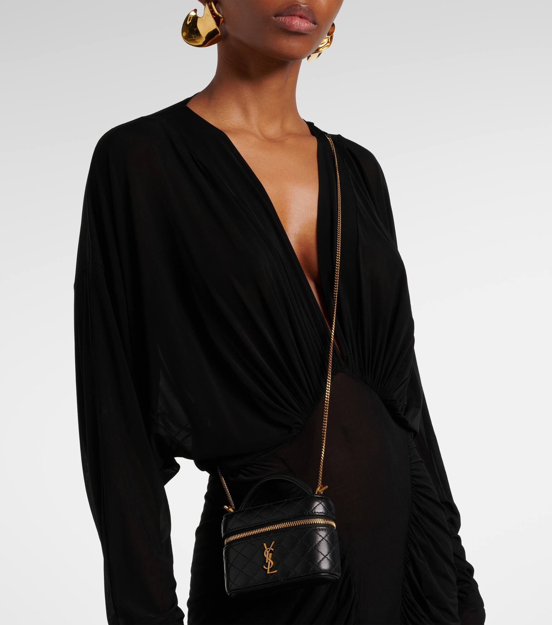 Gaby Micro leather crossbody bag - 2