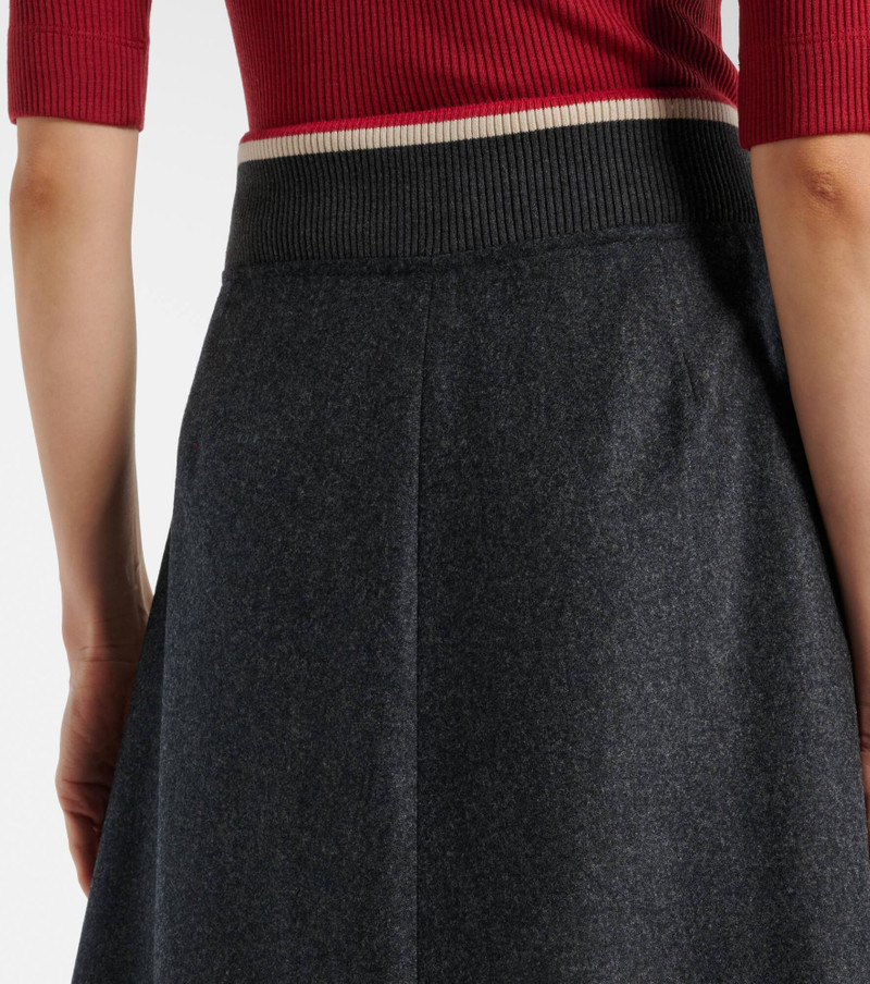 Wool midi skirt 5