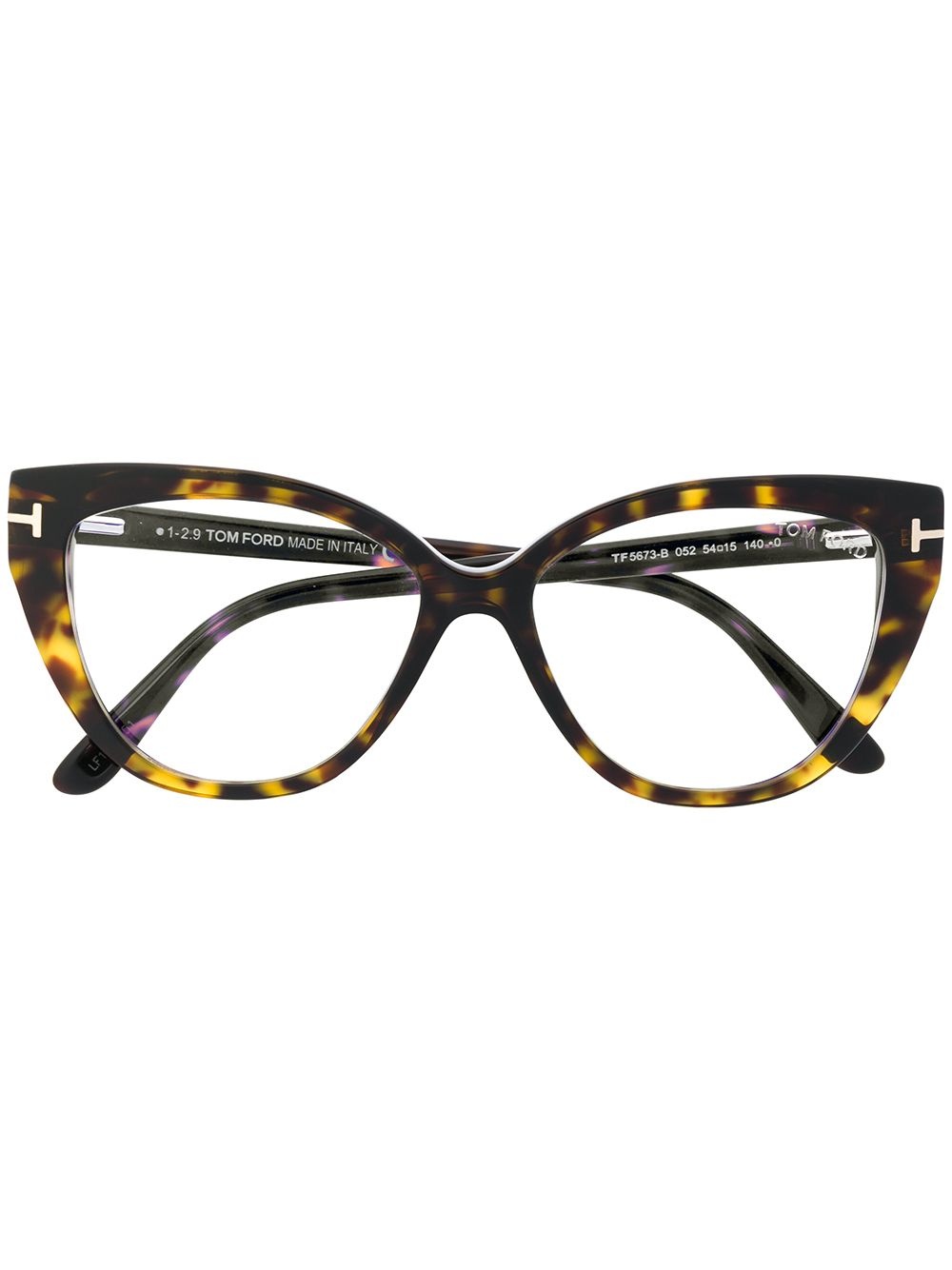 cat-eye havana glasses - 1