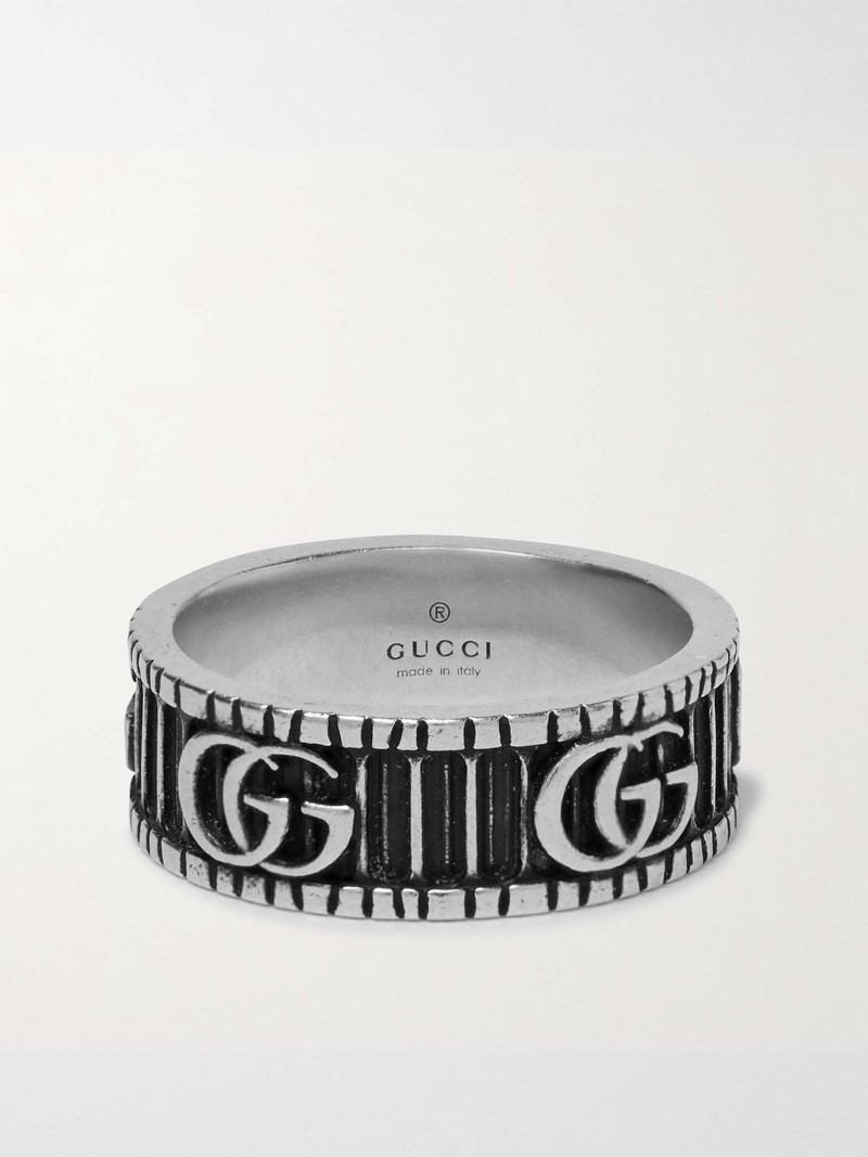 GUCCI Engraved Silver Ring outlook