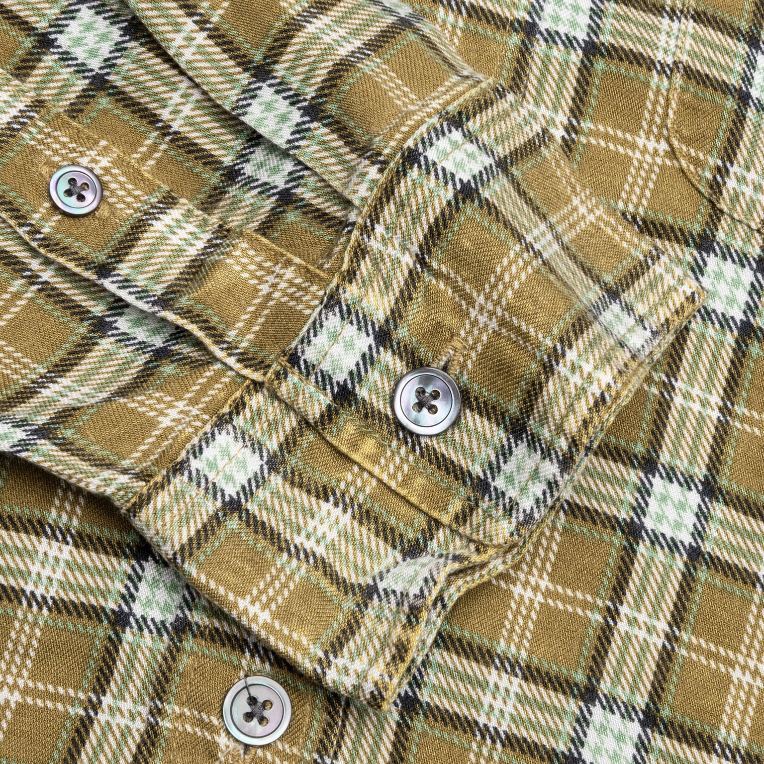 MATTHEW PLAID SHIRT - GOLD - 5