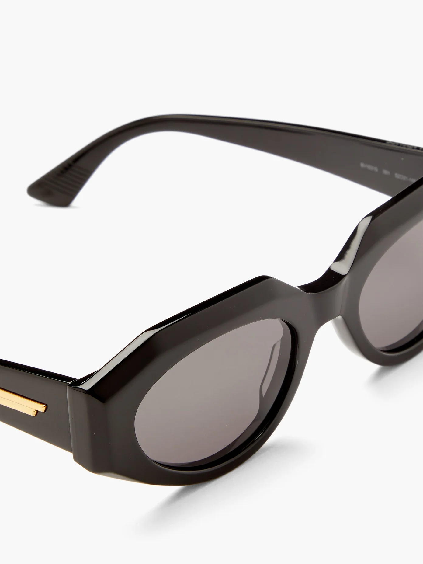 Angular cat-eye acetate sunglasses - 5